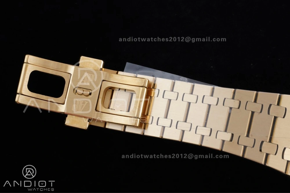 Royal Oak Chrono 26240 Frosted YG APSF 1:1 Best Edition YG Faded Dial on Bracelet SA4401 Super Clone