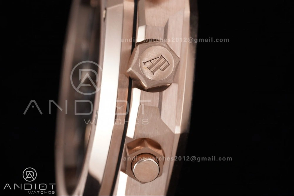 Royal Oak Chrono 26240 RG APSF 1:1 Best Edition Green Dial on RG Bracelet SA4401 Super Clone