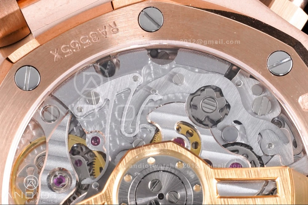 Royal Oak Chrono 26240 RG APSF 1:1 Best Edition Green Dial on RG Bracelet SA4401 Super Clone