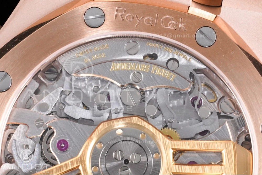 Royal Oak Chrono 26240 RG APSF 1:1 Best Edition Green Dial on RG Bracelet SA4401 Super Clone