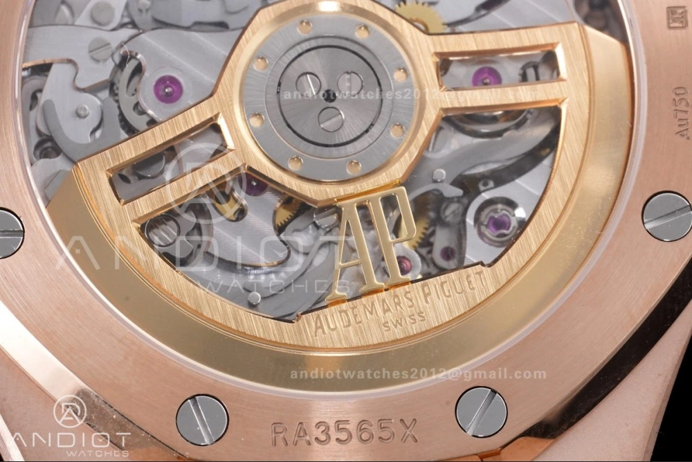 Royal Oak Chrono 26240 RG APSF 1:1 Best Edition Green Dial on RG Bracelet SA4401 Super Clone