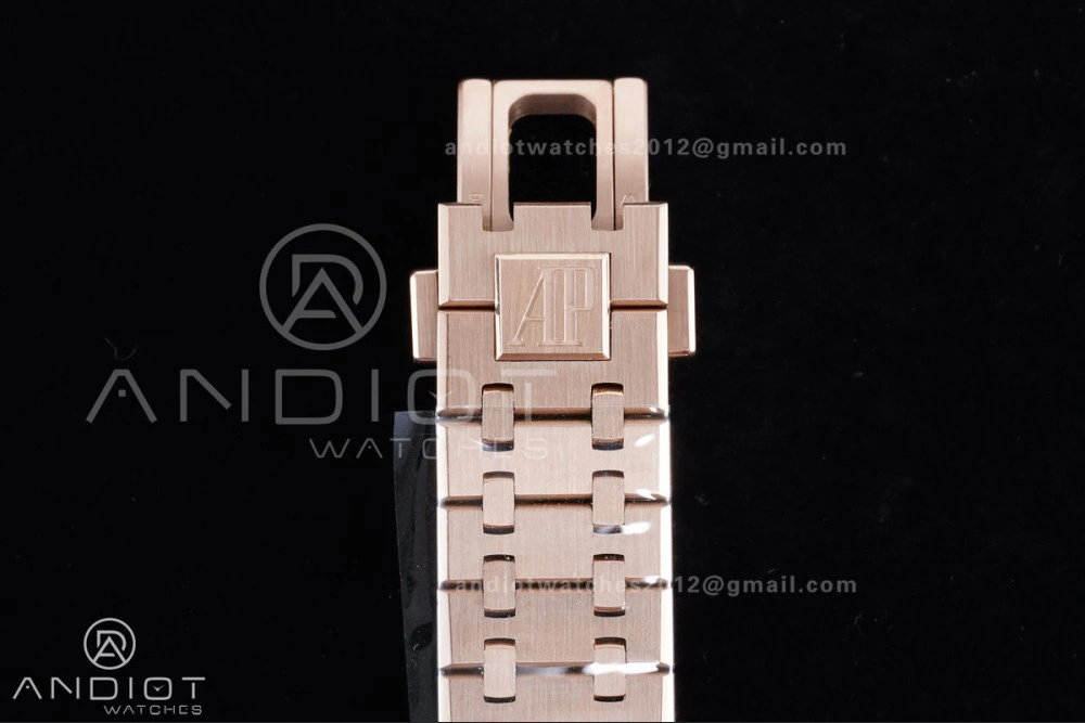 Royal Oak Chrono 26240 RG APSF 1:1 Best Edition Green Dial on RG Bracelet SA4401 Super Clone