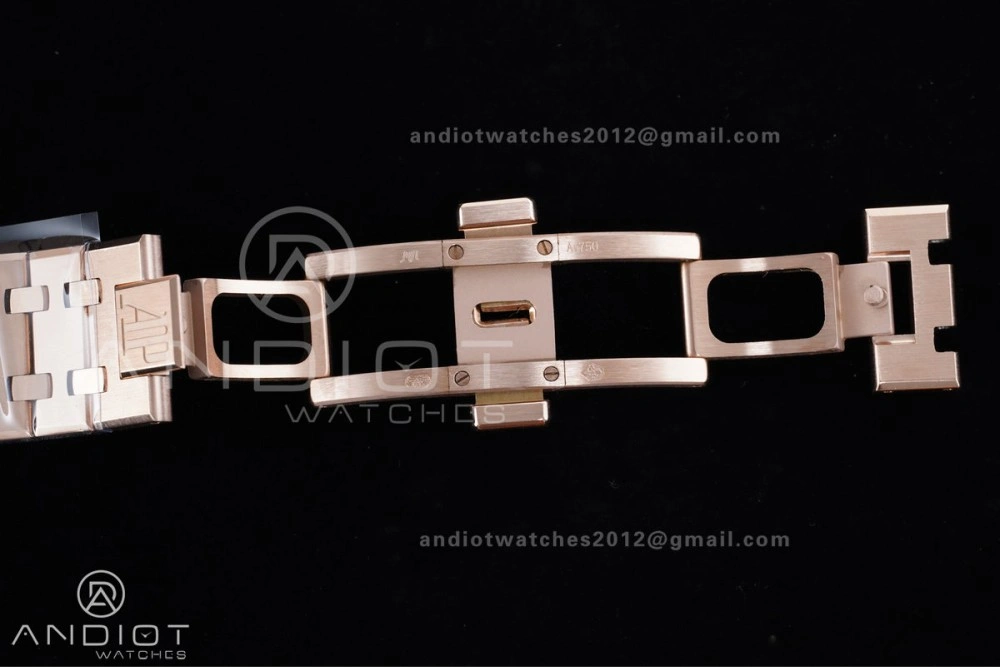 Royal Oak Chrono 26240 RG APSF 1:1 Best Edition Green Dial on RG Bracelet SA4401 Super Clone