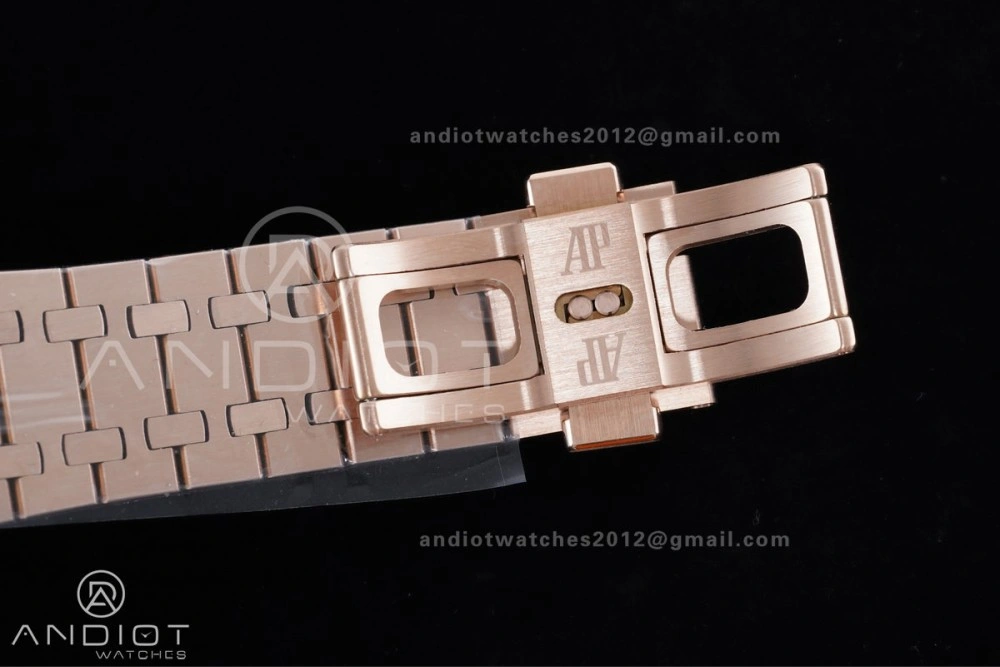 Royal Oak Chrono 26240 RG APSF 1:1 Best Edition Green Dial on RG Bracelet SA4401 Super Clone