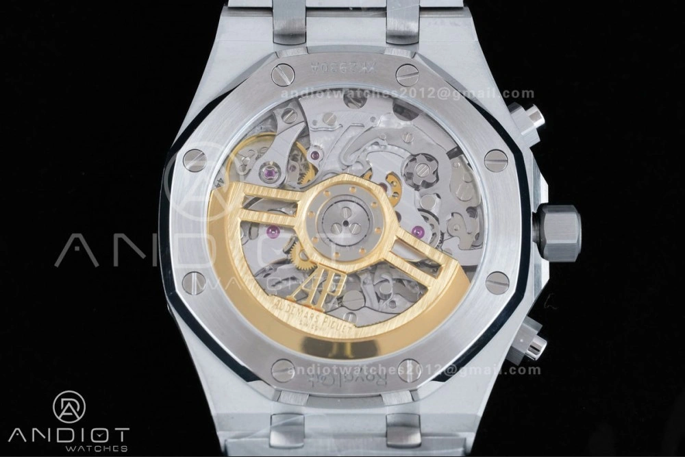 Royal Oak Chrono 26240 SS APSF 1:1 Best Edition Blue Dial on SS Bracelet SA4401 Super Clone