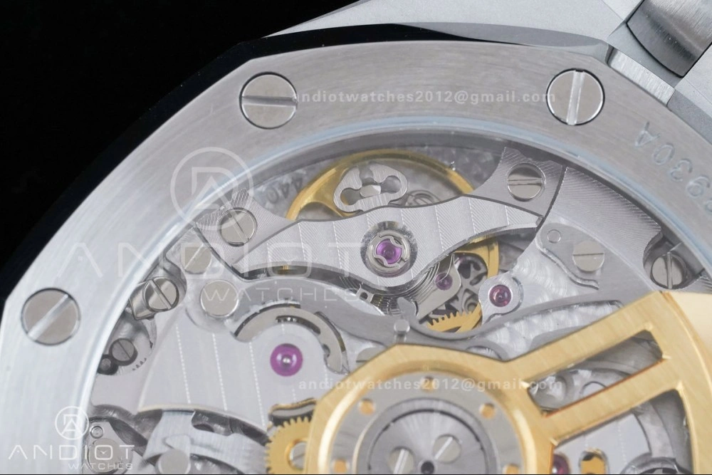 Royal Oak Chrono 26240 SS APSF 1:1 Best Edition Blue Dial on SS Bracelet SA4401 Super Clone