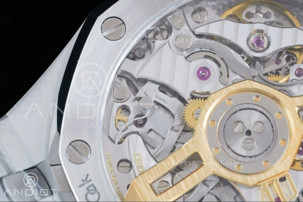 Royal Oak Chrono 26240 SS APSF 1:1 Best Edition Blue Dial on SS Bracelet SA4401 Super Clone