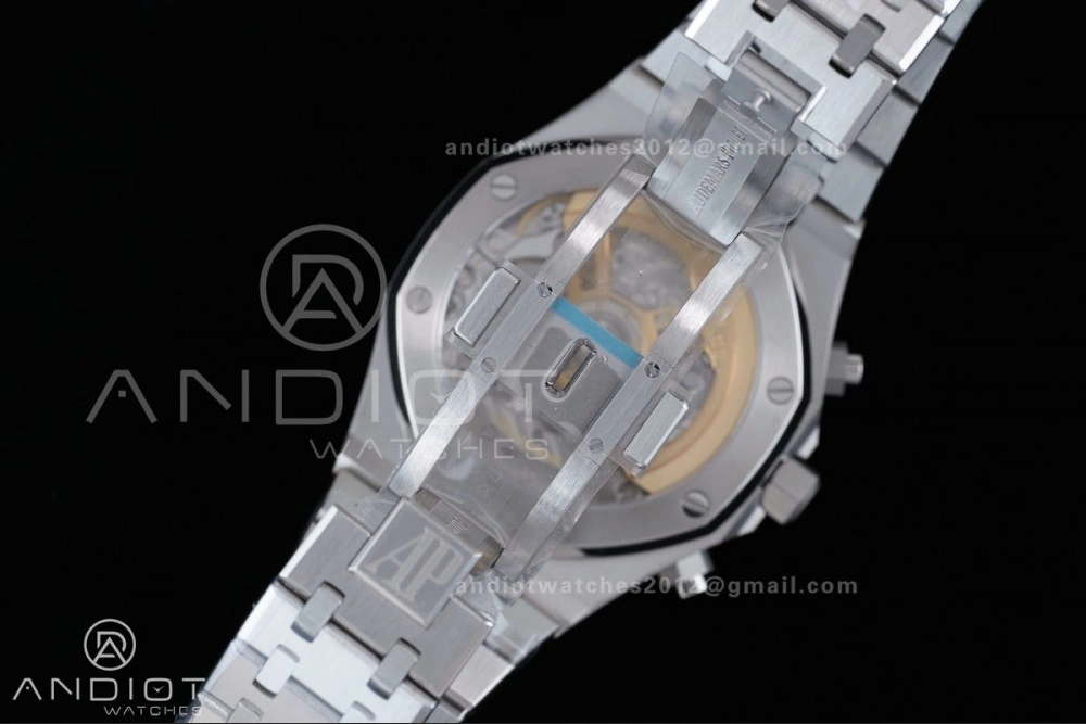 Royal Oak Chrono 26240 SS APSF 1:1 Best Edition Blue Dial on SS Bracelet SA4401 Super Clone