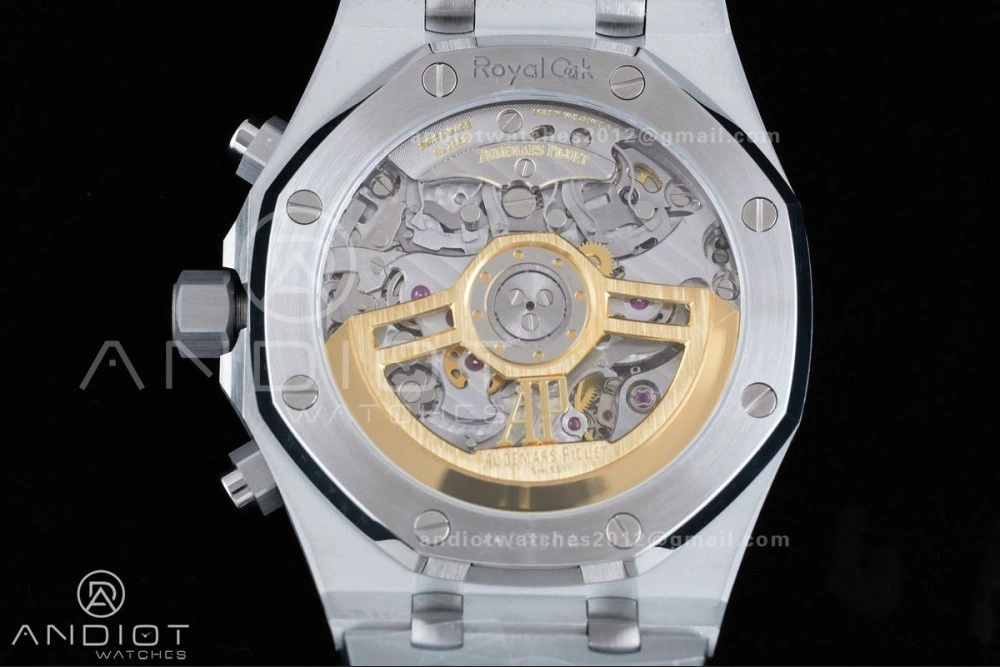 Royal Oak Chrono 26240 SS APSF 1:1 Best Edition Green Dial on SS Bracelet SA4401 Super Clone