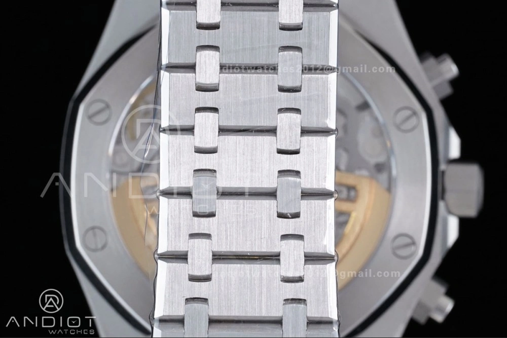 Royal Oak Chrono 26240 SS APSF 1:1 Best Edition Green Dial on SS Bracelet SA4401 Super Clone