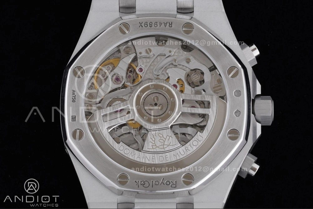 Royal Oak Chrono 26240 SS APSF 1:1 Best Edition Purple Dial on SS Bracelet SA4401 Super Clone