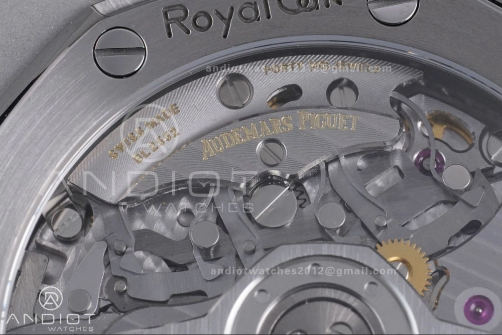 Royal Oak Chrono 26240 SS APSF 1:1 Best Edition Purple Dial on SS Bracelet SA4401 Super Clone