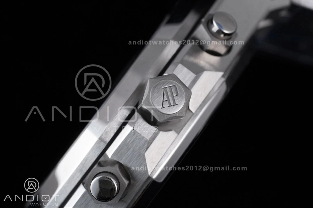 Royal Oak Chrono 26240 SS APSF 1:1 Best Edition White Dial on SS Bracelet SA4401 Super Clone