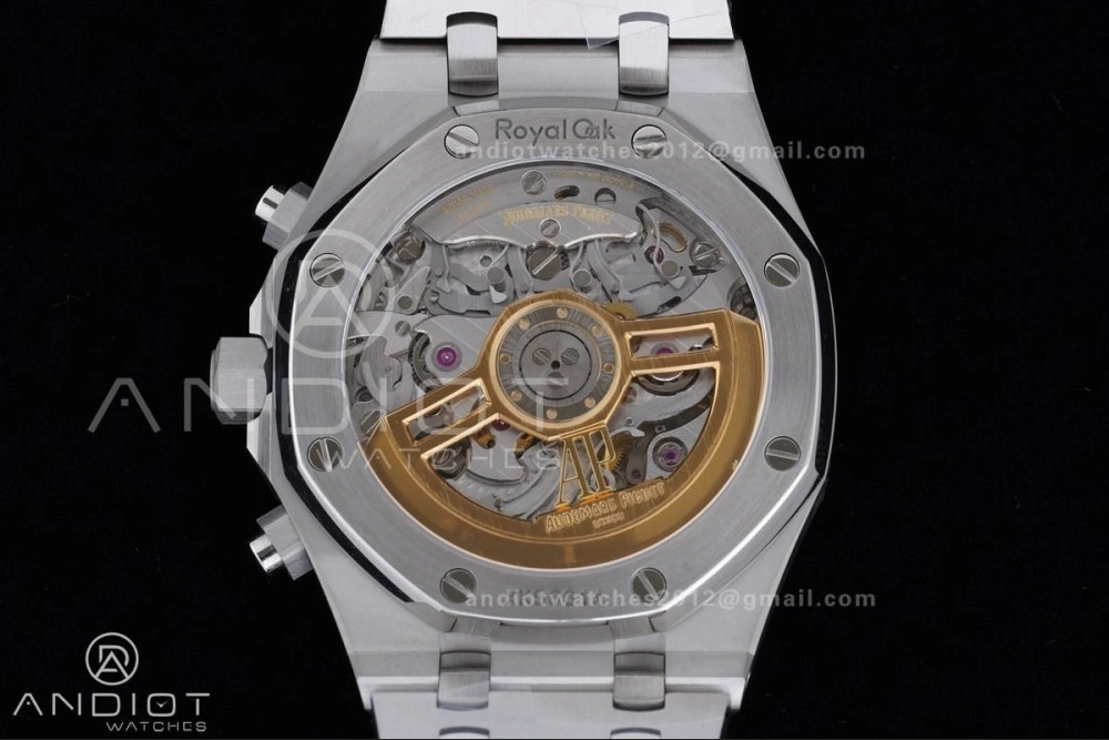 Royal Oak Chrono 26240 SS APSF 1:1 Best Edition White Dial on SS Bracelet SA4401 Super Clone