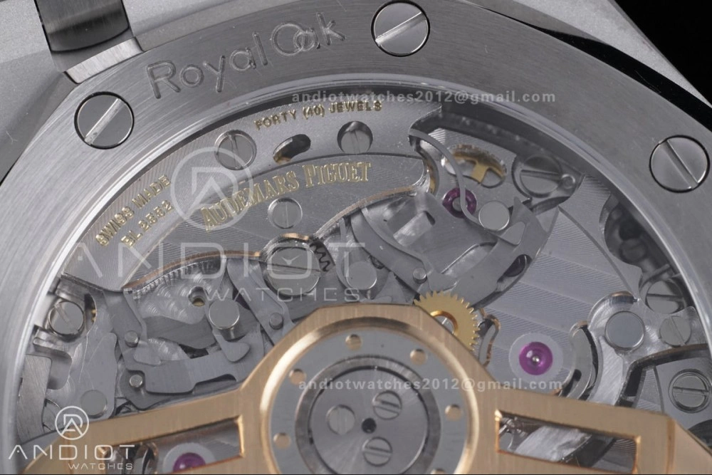 Royal Oak Chrono 26240 SS APSF 1:1 Best Edition White Dial on SS Bracelet SA4401 Super Clone