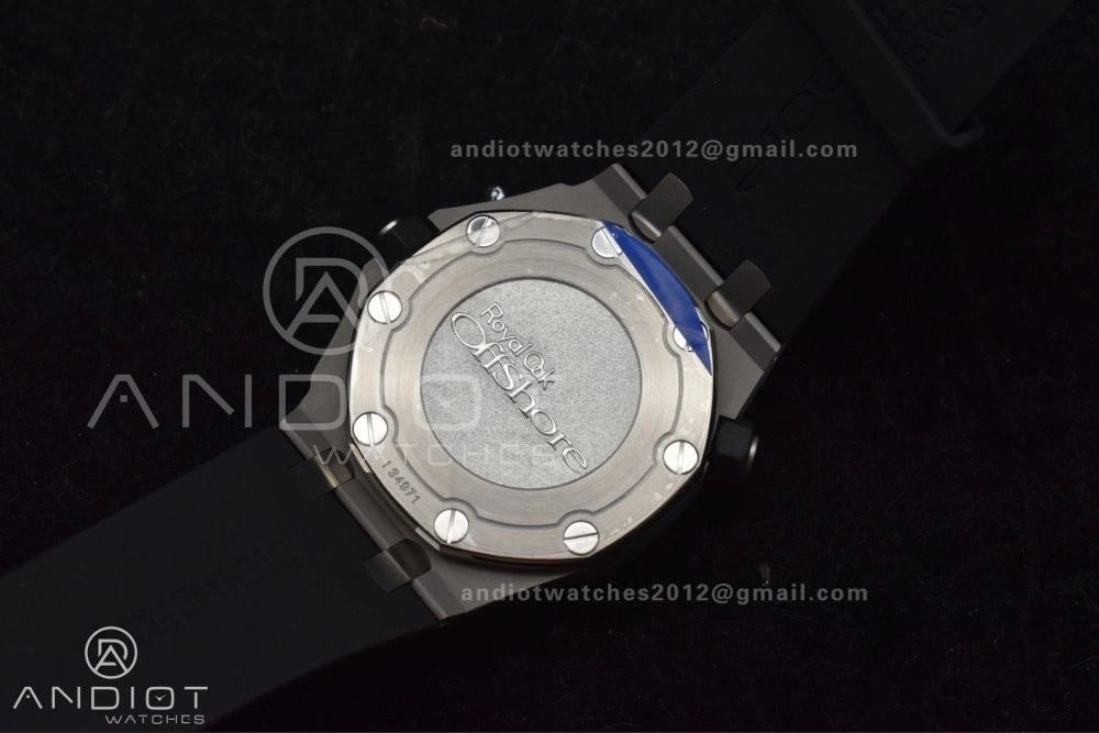 Royal Oak Offshore Diver 15703 ZF 1:1 Best Edition Black Dial on Black Rubber Strap A2824