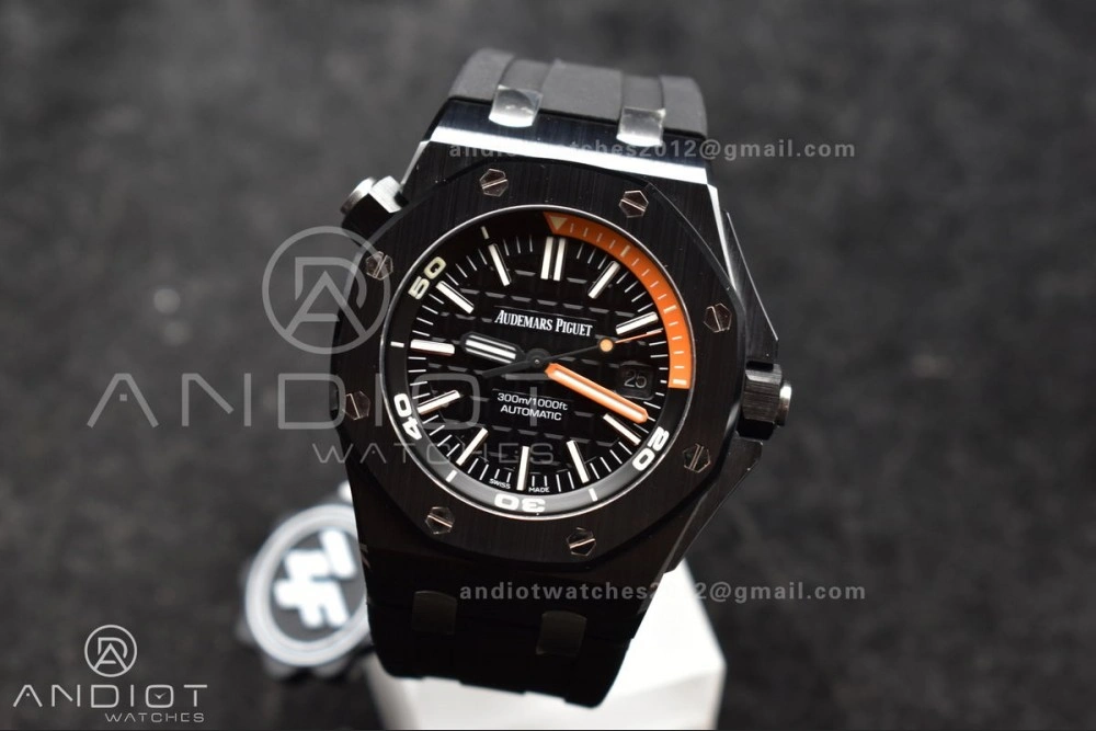 Royal Oak Offshore Diver 15707 Black Ceramic ZF 1:1 Best Edition SA3120 Super Clone