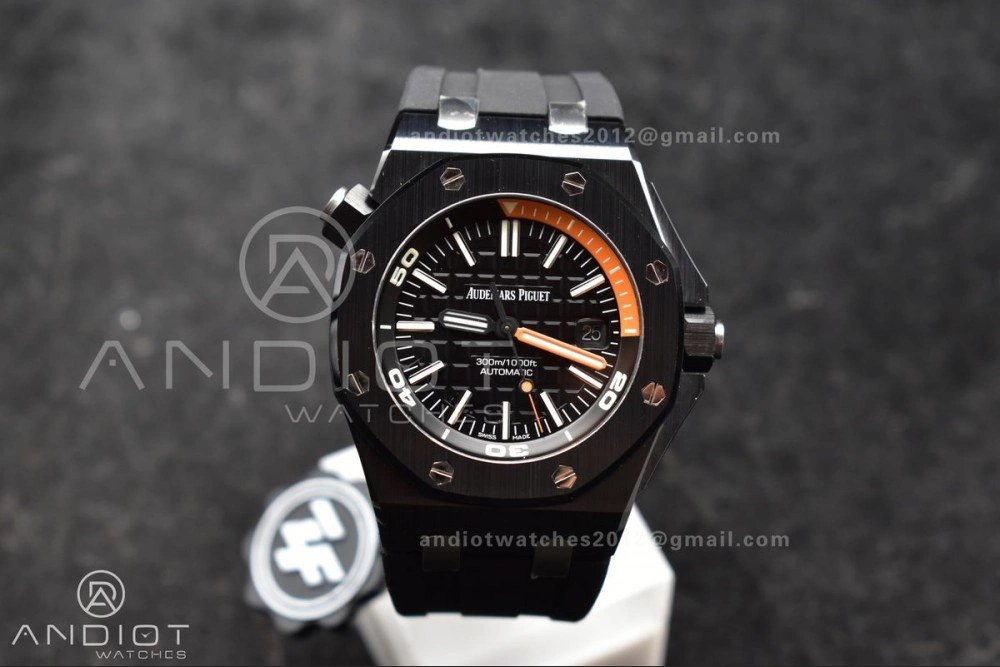 Royal Oak Offshore Diver 15707 Black Ceramic ZF 1:1 Best Edition SA3120 Super Clone