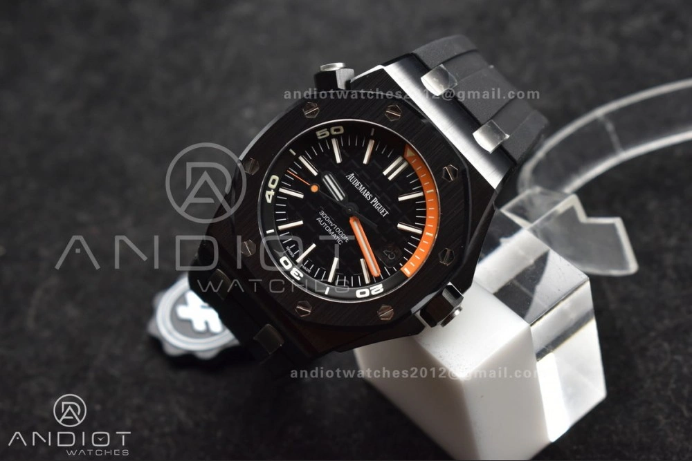 Royal Oak Offshore Diver 15707 Black Ceramic ZF 1:1 Best Edition SA3120 Super Clone