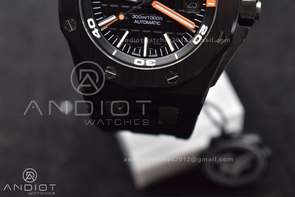 Royal Oak Offshore Diver 15707 Black Ceramic ZF 1:1 Best Edition SA3120 Super Clone