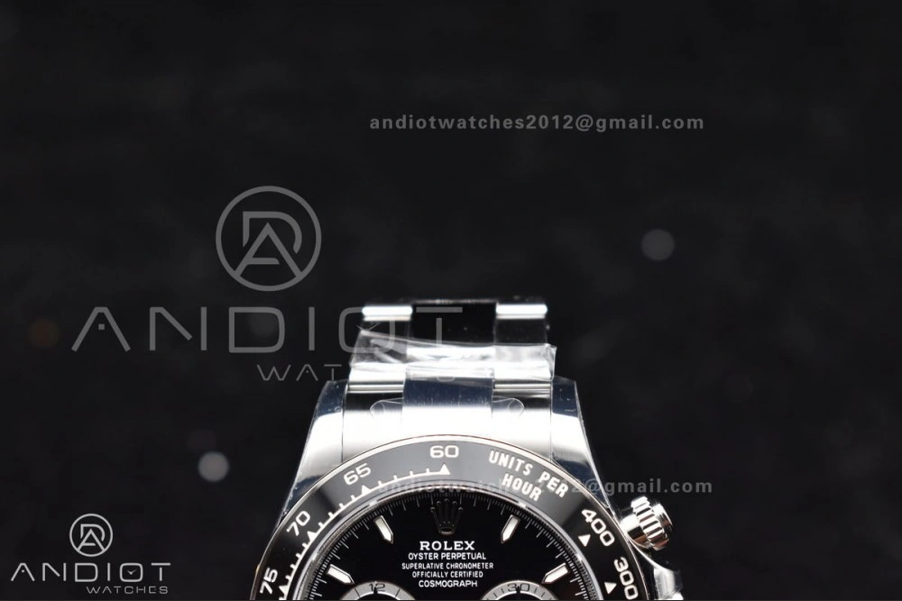 SBF VS Factory 1:1 Rolex Daytona 126500 Black Dial in 904L Steel SL4801 Movement