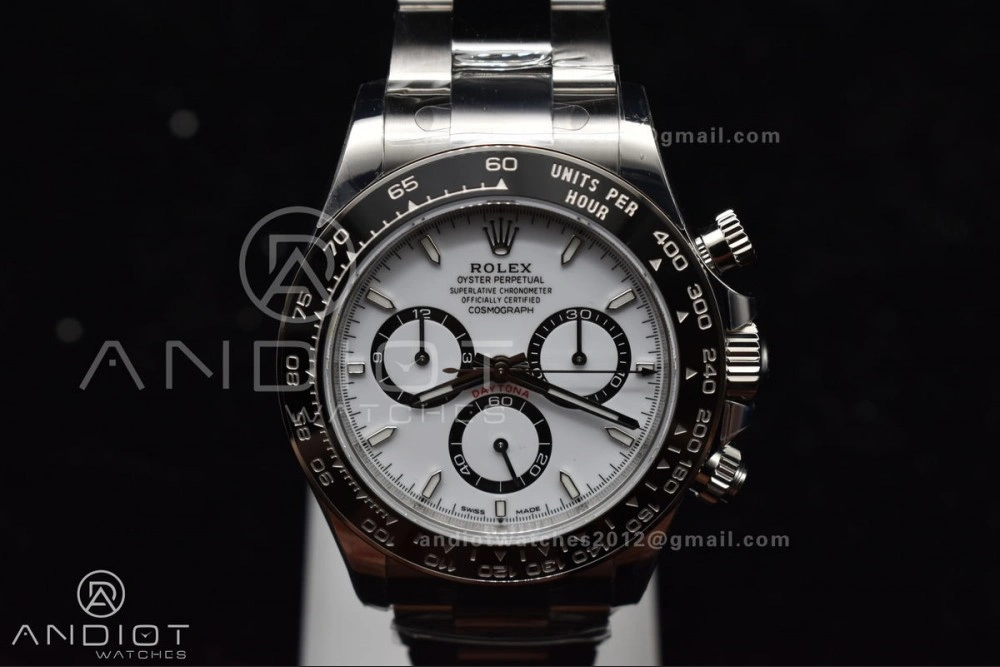 SBF VS Factory 1:1 Rolex Daytona 126500 White Dial In 904L Steel SL4801 Movement