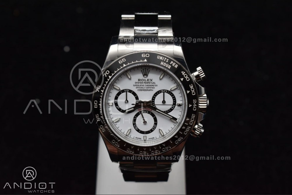 SBF VS Factory 1:1 Rolex Daytona 126500 White Dial In 904L Steel SL4801 Movement
