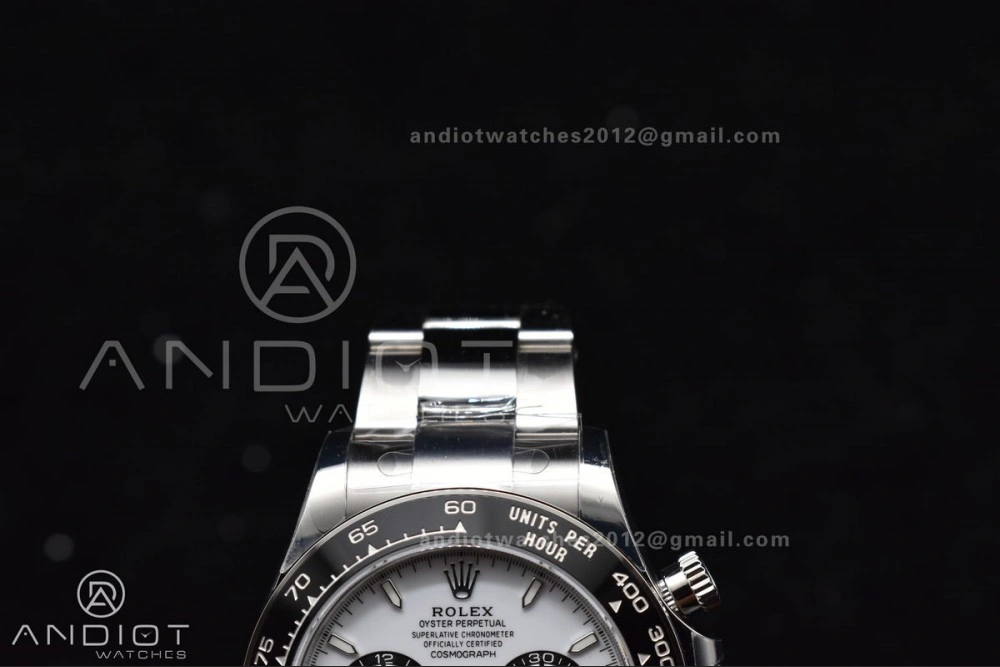 SBF VS Factory 1:1 Rolex Daytona 126500 White Dial In 904L Steel SL4801 Movement