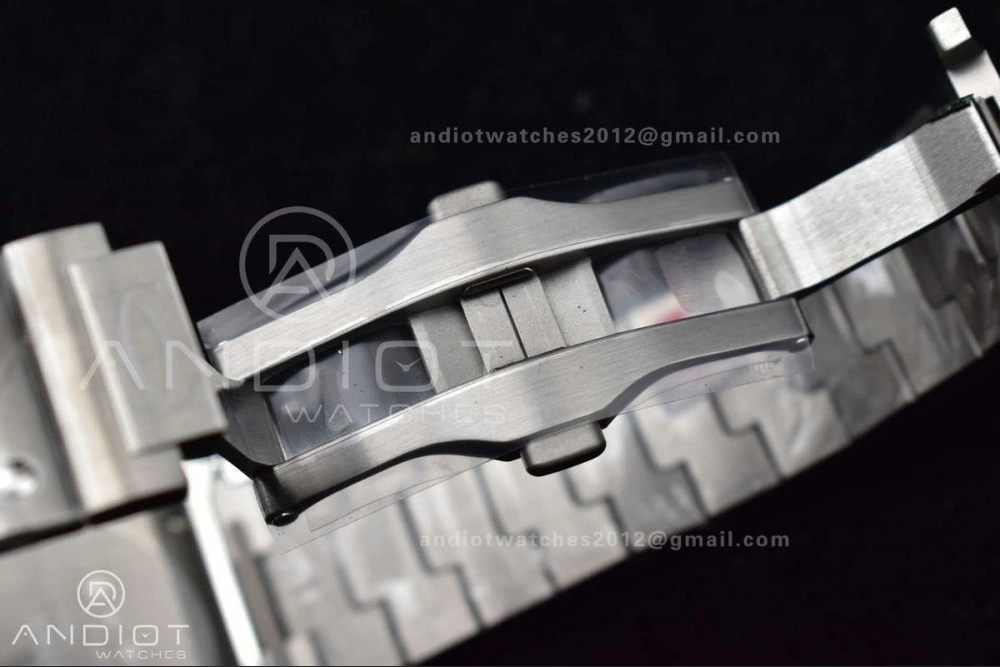 Santos de Cartier 40mm BVF 1:1 Best Edition Brown Dial on SS SmartLinks Bracelet MIYOTA 9019