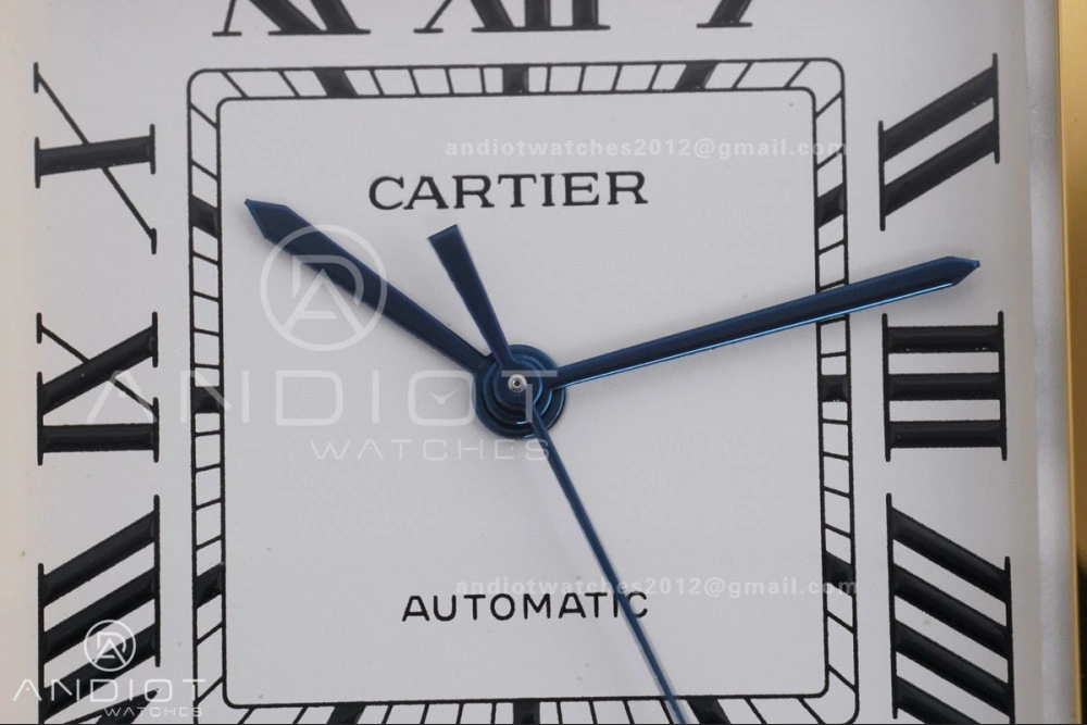 Santos de Cartier 40mm BVF 1:1 Best Edition YG White Dial on YG Smart-Links Bracelet MIYOTA 9019