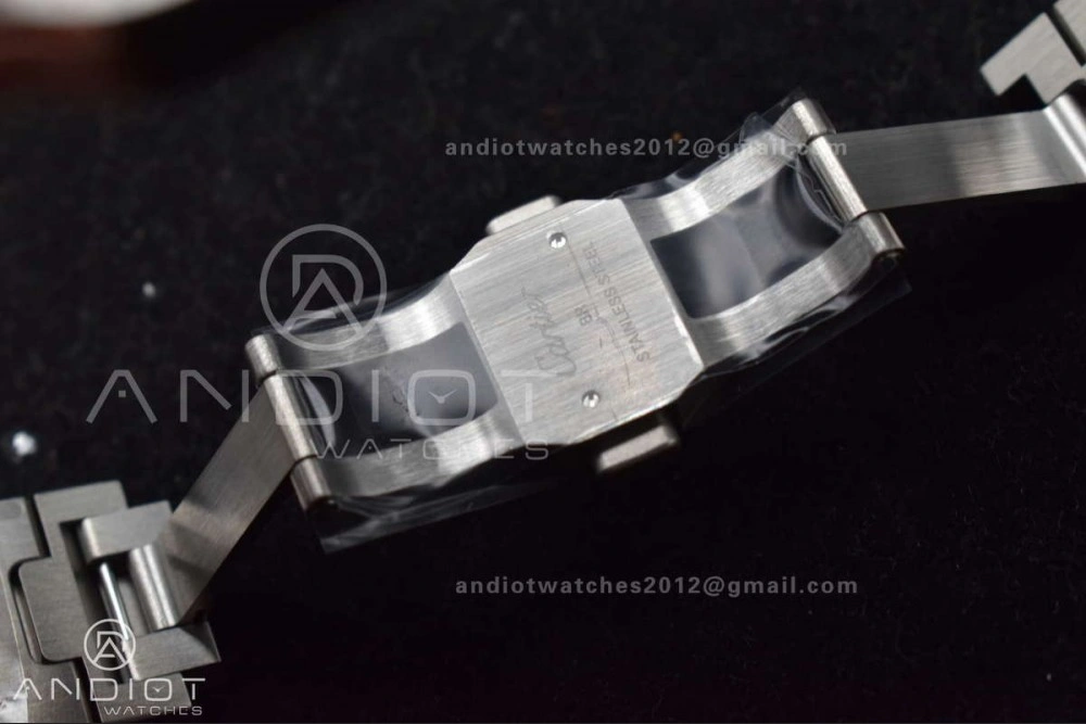 Santos de Cartier 40mm SS YG BVF 1:1 Best Edition Gray Dial on SS YG SmartLinks Bracelet MIYOTA 9019