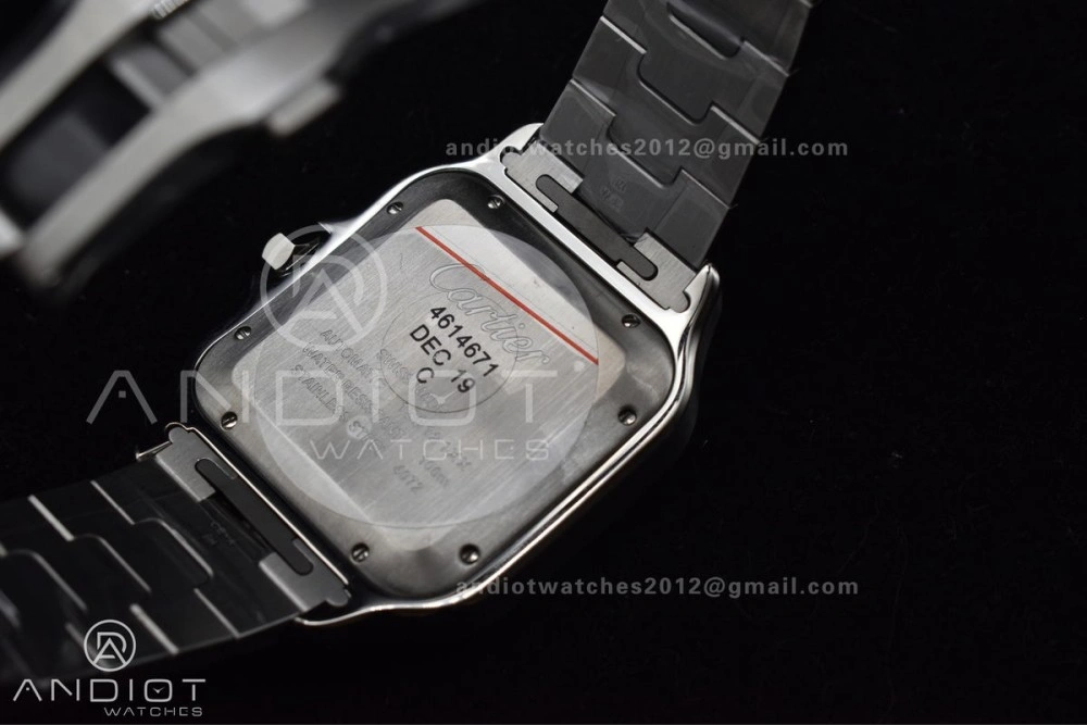 Santos de Cartier 40mm SS YG BVF 1:1 Best Edition White Dial on SS YG SmartLinks Bracelet MIYOTA 9015 V2