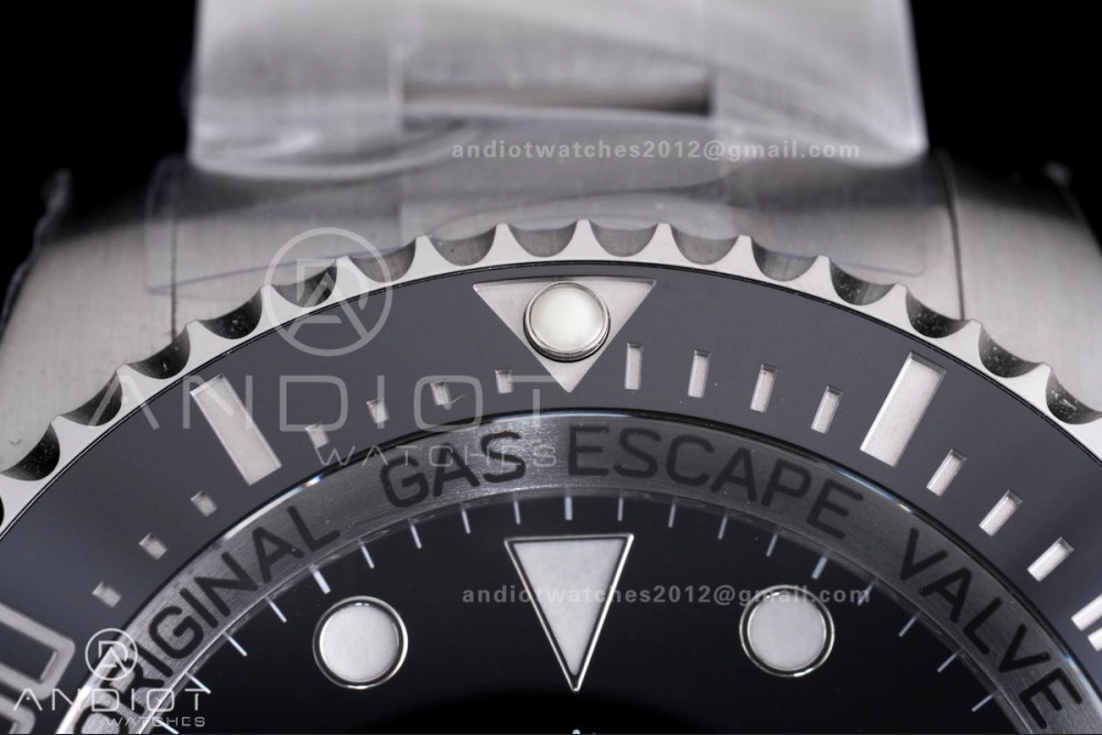 Sea-Dweller 126660 Black Ceramic C+F 1:1 Best Edition 904L SS Case and Bracelet VR3235