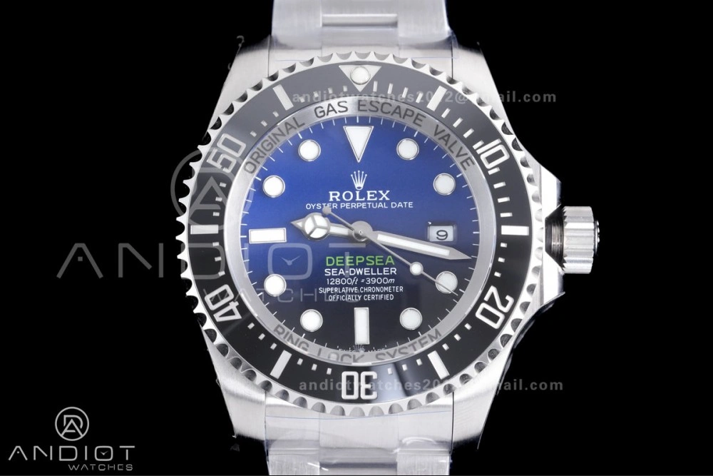 Sea-Dweller 126660 Deep Sea Blue C+F 1:1 Cameron Best Edition 904L SS Case and Bracelet VR3235