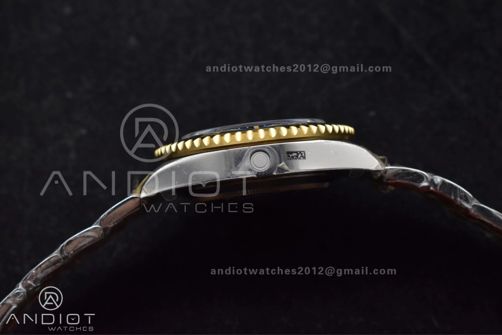 Sea-Dweller Two Tone SS YG 126603 GMF Best Edition Black Dial on SS YG Bracelet A2824 V3