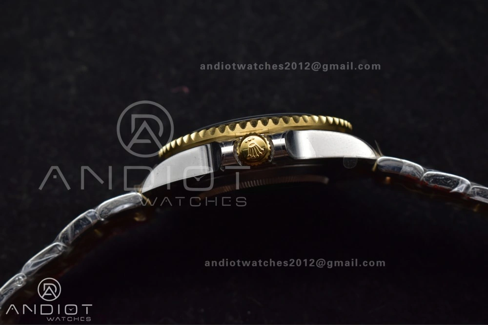 Sea-Dweller Two Tone SS YG 126603 GMF Best Edition Black Dial on SS YG Bracelet A2824 V3