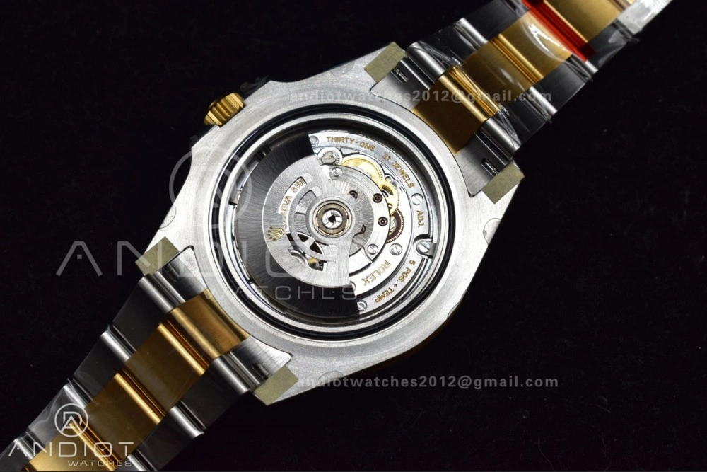 Sea-Dweller Two Tone SS YG 126603 VSF Best Edition Black Dial on SS YG Bracelet VS3235