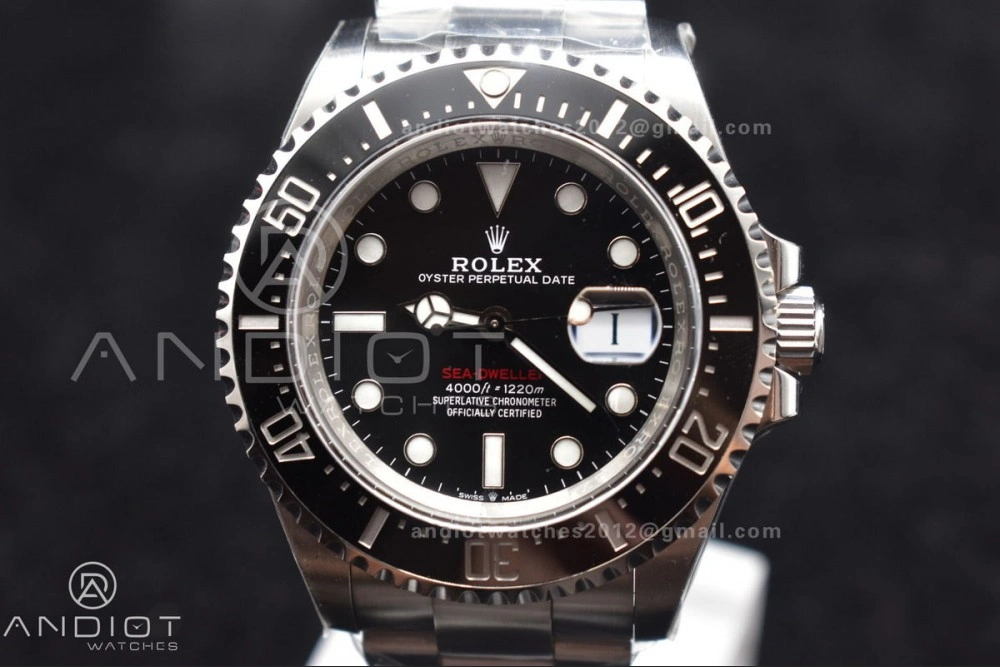 Seadweller 126600 43mm 904L SS SS Blk VSF VS3235