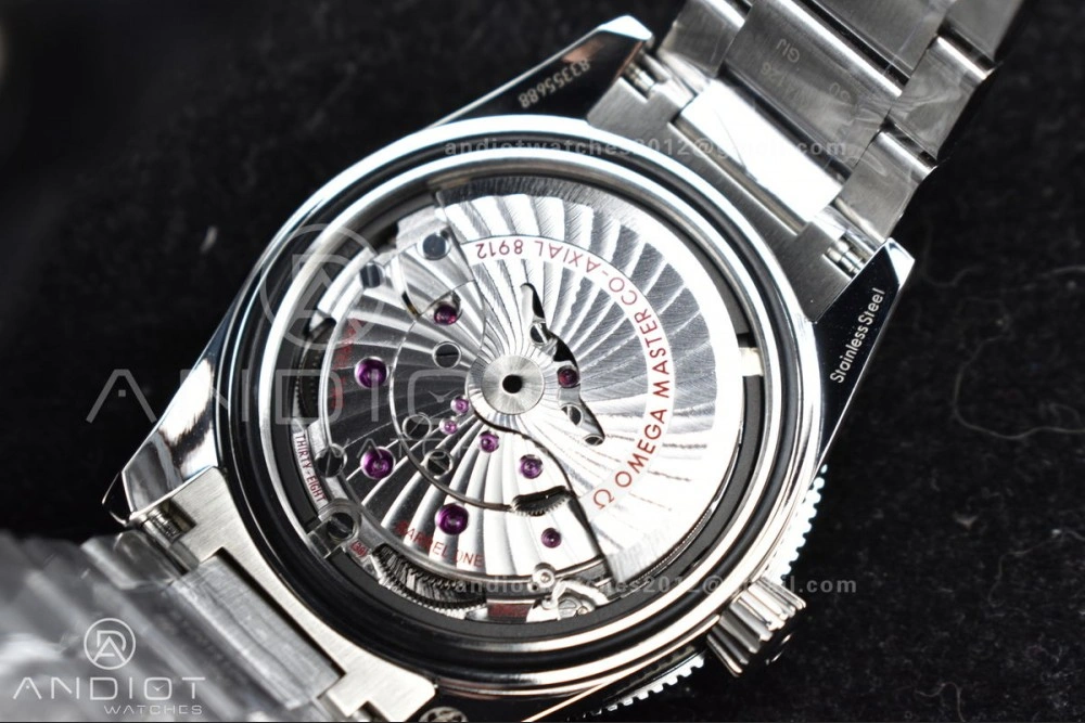 Seamaster 300 Heritage VSF 1:1 Best Edition Black Dial on SS Bracelet A8912 Super Clone