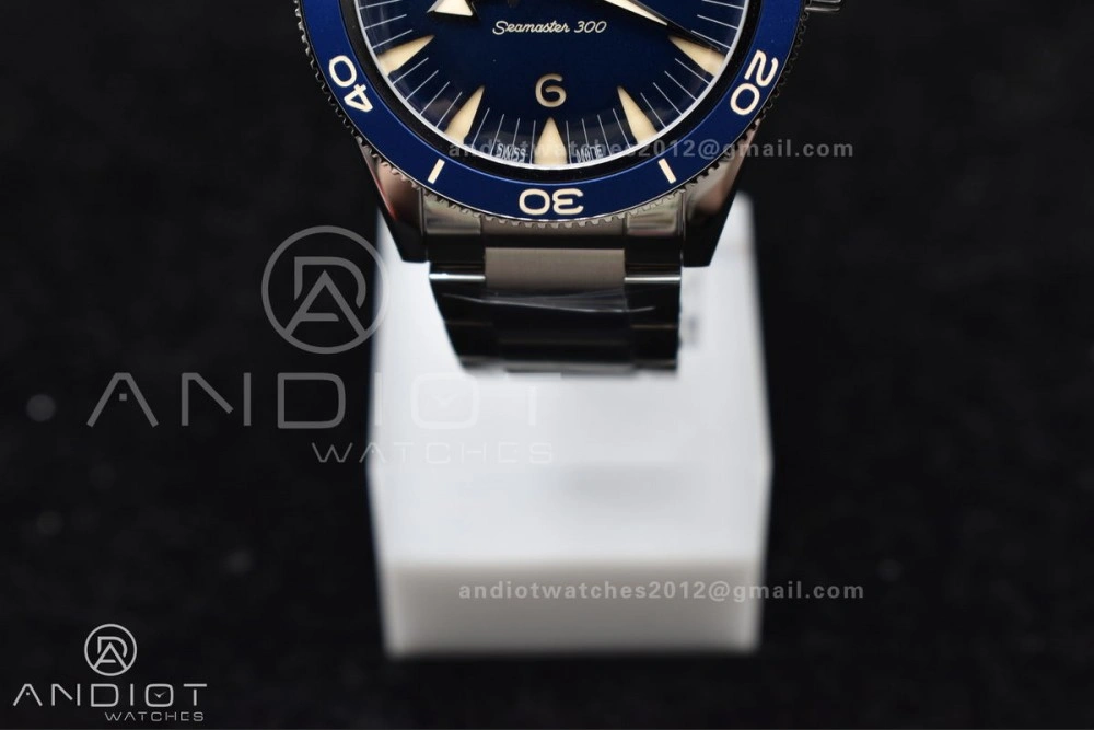 Seamaster 300 Heritage VSF 1:1 Best Edition Blue Dial On SS Bracelet A8912 Super Clone