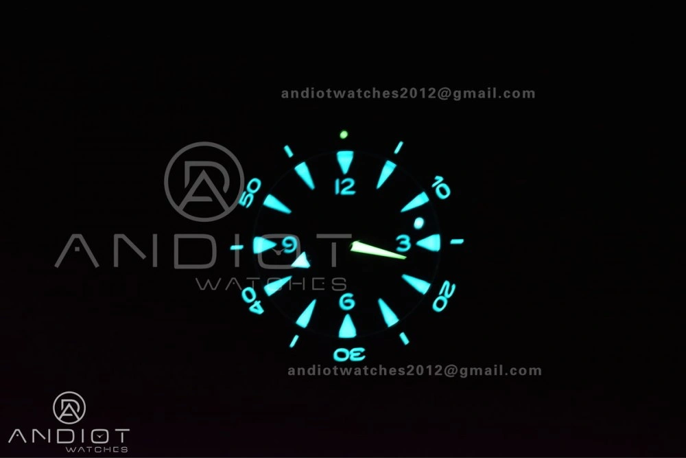 Seamaster 300 Heritage VSF 1:1 Best Edition Blue Dial On SS Bracelet A8912 Super Clone