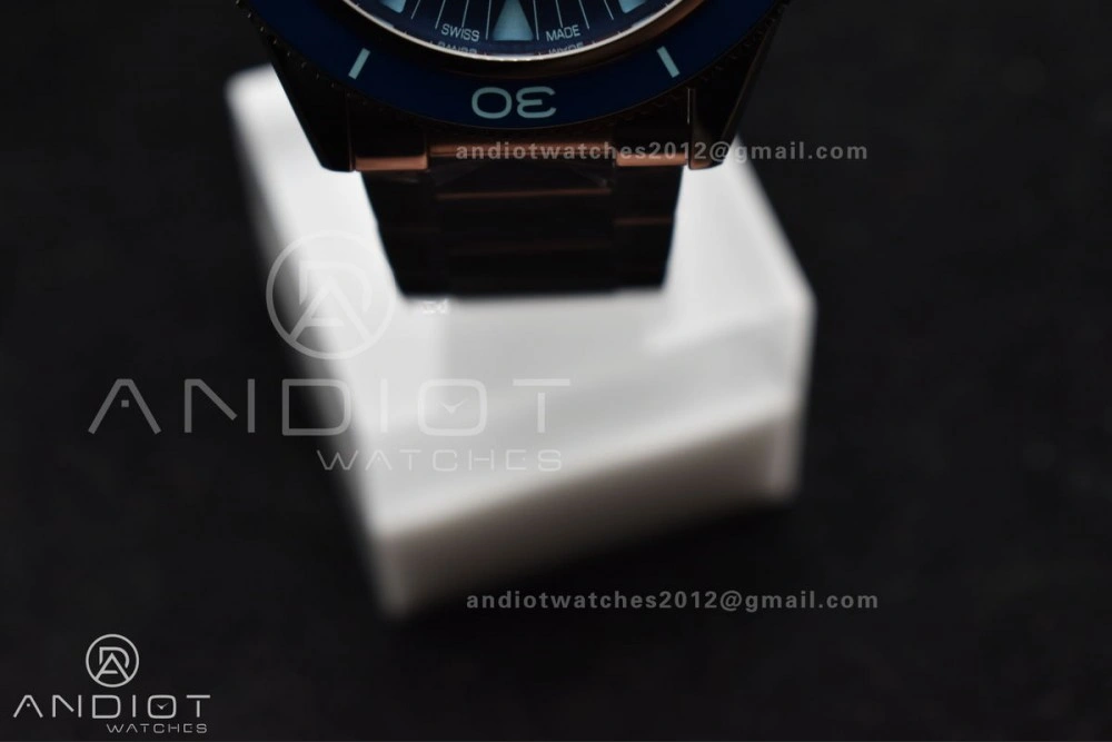 Seamaster 300 Heritage VSF 1:1 Best Edition Blue Dial on SS Bracelet A8912 Super Clone