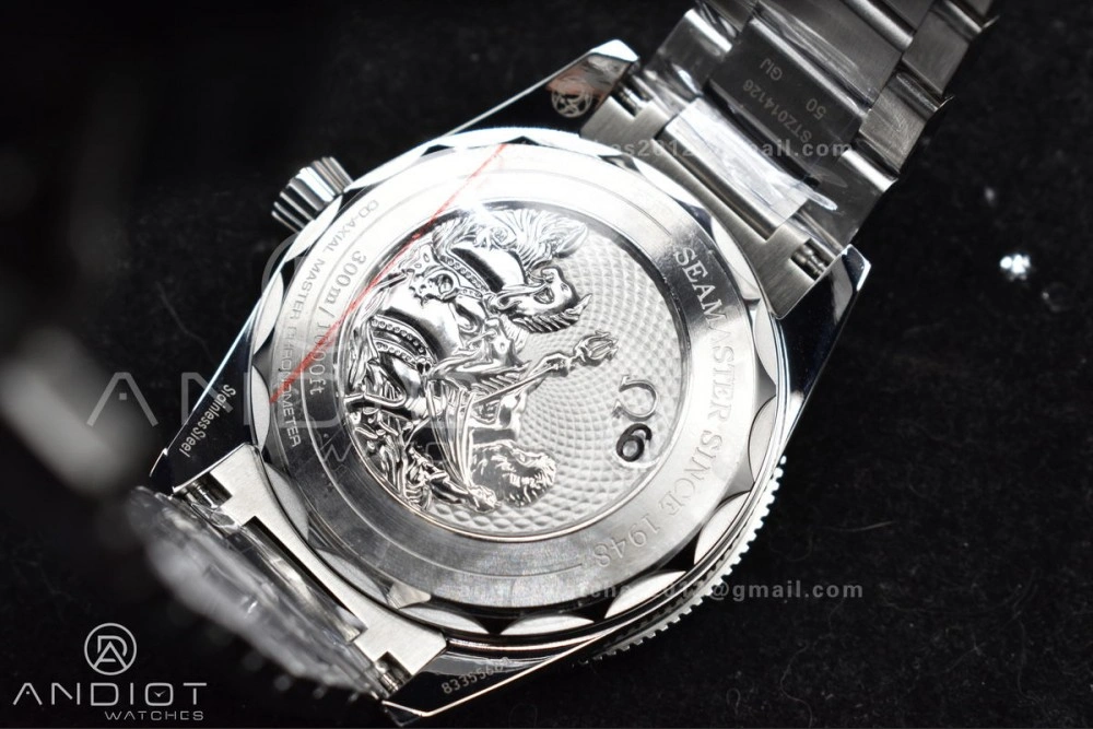 Seamaster 300 Heritage VSF 1:1 Best Edition Blue Dial on SS Bracelet A8912 Super Clone