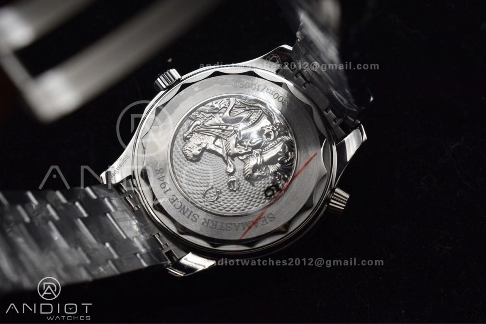 Seamaster 300 VSF 1:1 Best Edition Summer Blue Dial on SS Bracelet A8800