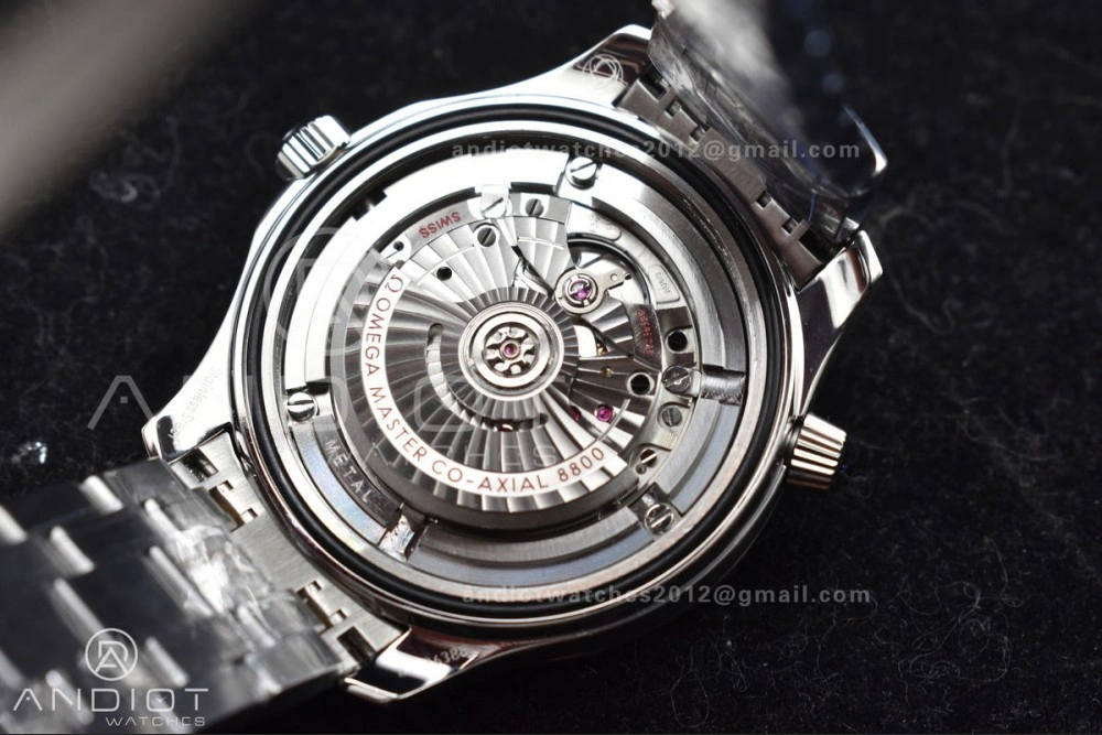 Seamaster 300 VSF 1:1 Best Edition Summer Blue Dial on SS Bracelet A8800