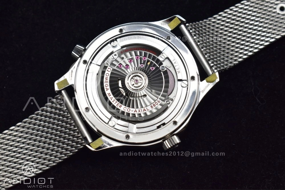 Seamaster 300M 42mm James Bond 60th anniversary VSF Best Edition on Mesh Bracelet A8806