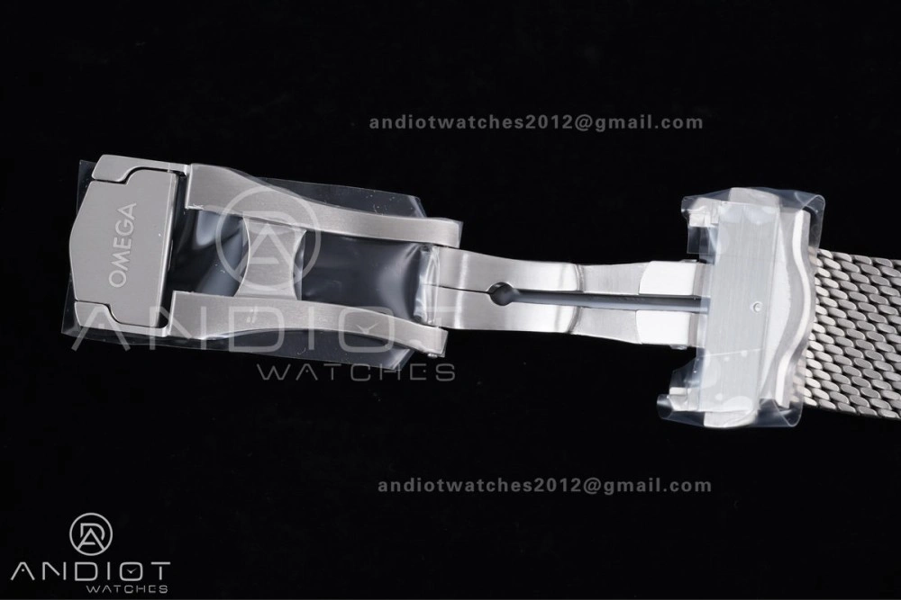 Seamaster 300M Diver Rose Gold VSF 1:1 Best Edition Green Dial on Mesh Bracelet A8806