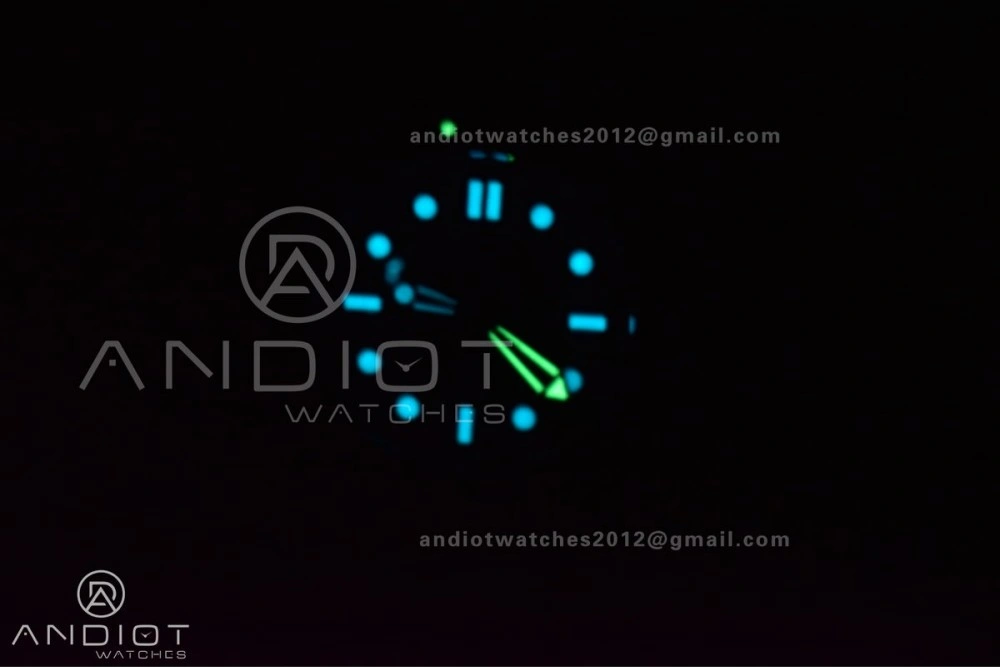 Seamaster 300m 43.5mm Black Ceramic VSF 1:1 Best Edition Black Dial on Black Rubber Strap A8806