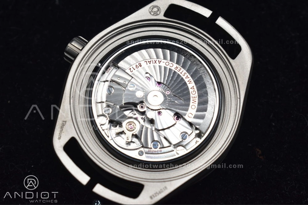 Seamaster 6000M Ultra Deep SS SBF 1:1 Best Edition Black Dial on Black Nylon Strap A8912 Super Clone