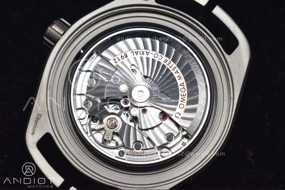 Seamaster 6000M Ultra Deep SS SBF 1:1 Best Edition Black Dial on Black Nylon Strap A8912 Super Clone